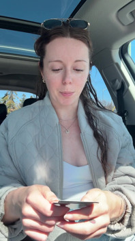 Tim Hortons drive thru orgasmus!