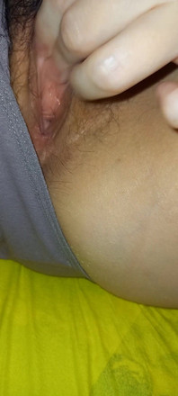 毛茸茸的阴户手淫