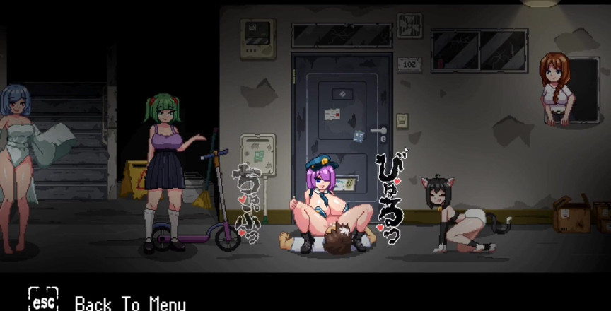 NSFWOtaku: Hentai Hra - Apartmán bez východu - Mudeguchi Manshon Všechny H scény