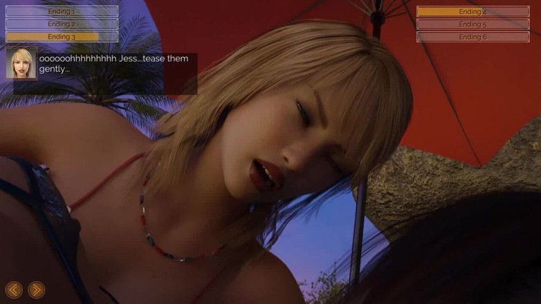 Dirty GamesXxX: Счастливый брак: лесбиянки на пляже, эпизод 58