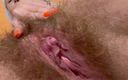 Cuteblonde666: Hairy Girl Masturbates Her Clit on the Sofa Amateur Blonde...