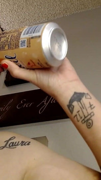 Luide close-up frisdrank