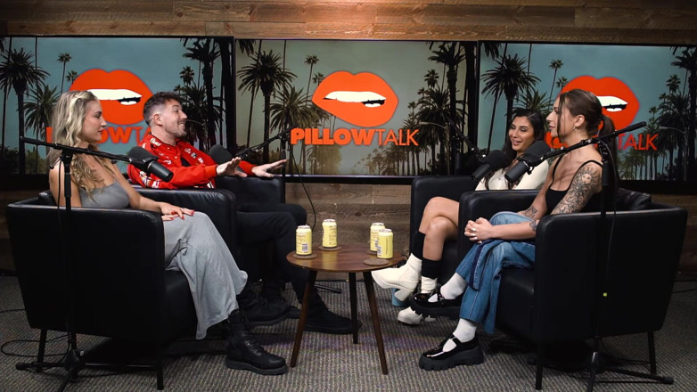 Pillow Talk: April Olsen &amp; Gianna Dior Wild Threesome