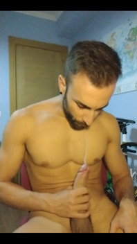 Handjob with Cumshot and Showing My Dick Close up