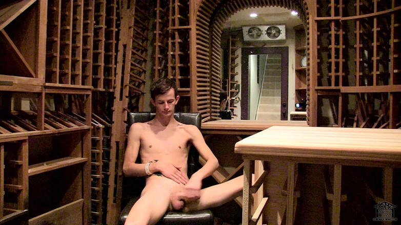 Homemade Twinks: Strelen in de kelder
