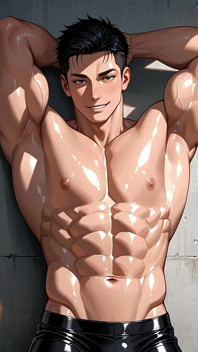 Ai porn hunks poseren