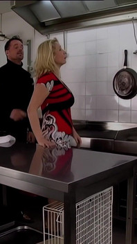 The Chef Fucks His Boss in the Kitchen
