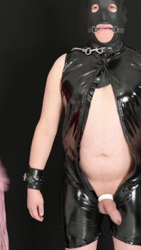 Älskarinna Claudiacuir kuk bondage och flogging