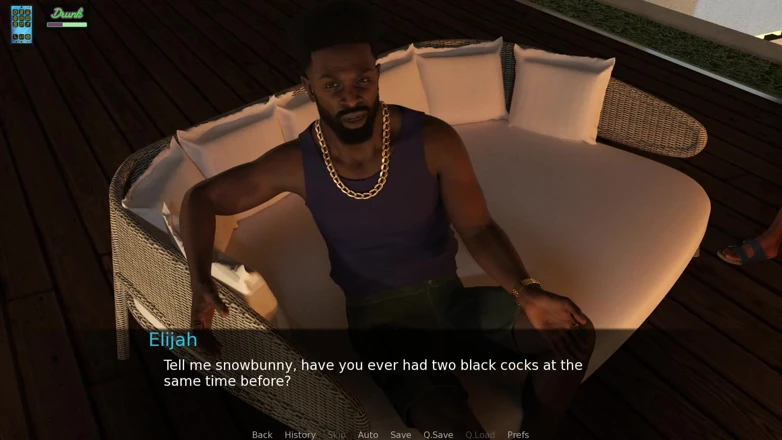 Dirty GamesXxX: 天堂城：热辣人妻要接受她的第一次大黑- 第13集