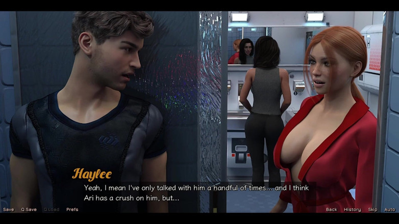 AVN Teller: Stranded in Space - Nearly Caught by Big Tits Indian MILF