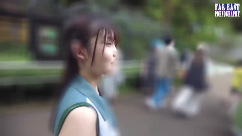 Far East pornography: Cream-kiss Stroll com uma provocação na boca saboreando cada fase...