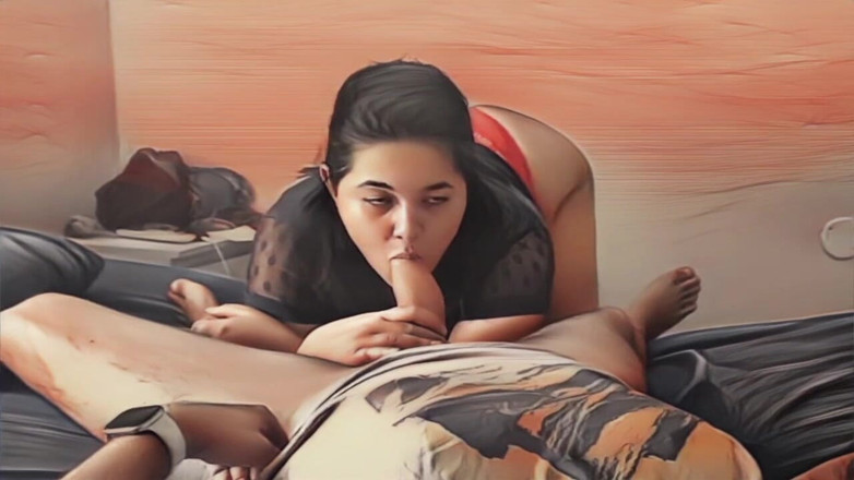 Sashasweet: Unfaithfull Wife Sucking Friend Cock