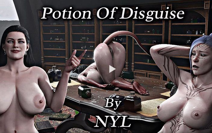 Hatano Oshidax: Nyl Amazonium Potion of Disguise Destroying a Perfect Ass Hot...