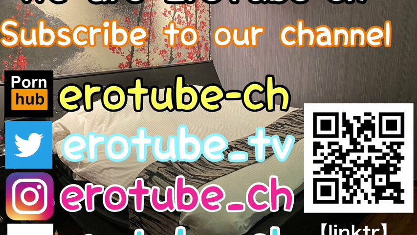 Real thick blowjob, underwear, uniform, A petite body black hair girl licks a dandy man's big cock bigger than her (Erotube CH)