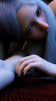 Seksi iç çamaşırlı 3 boyutlu sevimli Asyalı bebek büyük yarakla sikiliyor