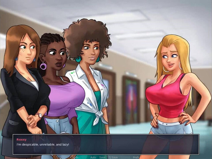Dirty GamesXxX: Summertime Saga: College guy with huge dick Ep.9