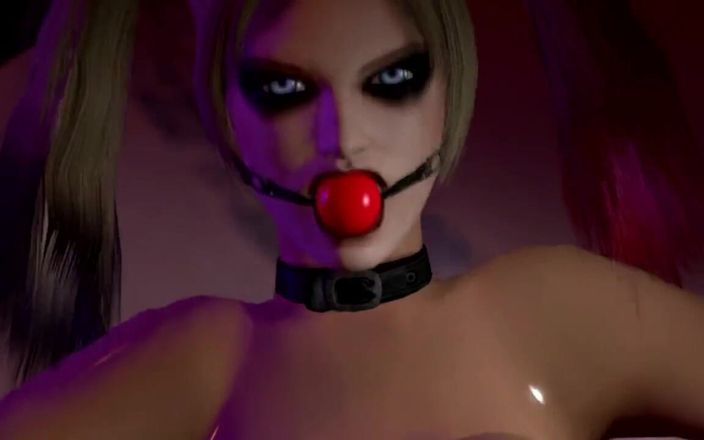 Velvixian 3D: Gangbang pengkhianatan Harley quinns