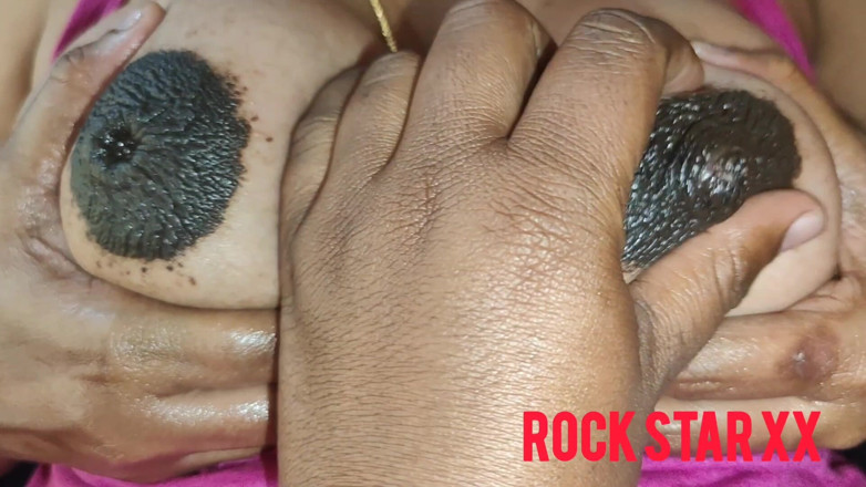 Rack star XX: Olejová masáž desi tamilské manželky s velkými prsy
