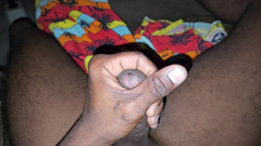 Mike Raj: Rapid Fapping Before Bed for My Uncut Big Mole Dick