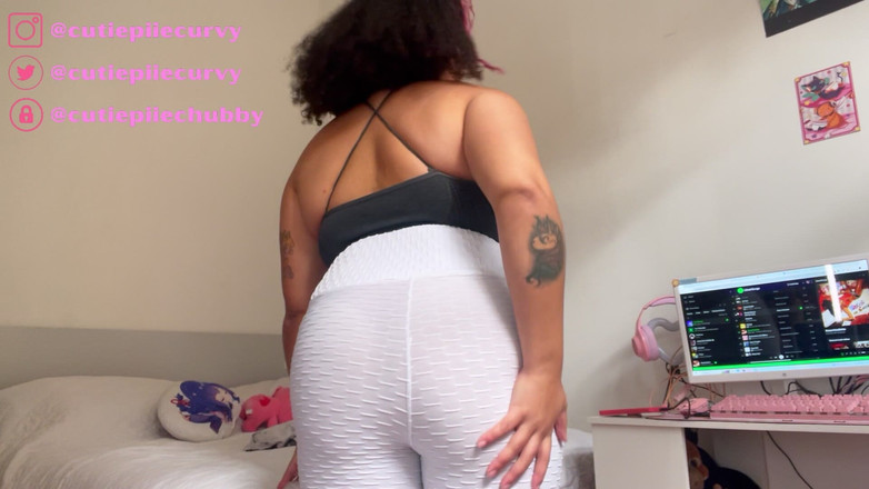 Cutiepiie Chubby: BBWのトライオン ホール ジムレギンス