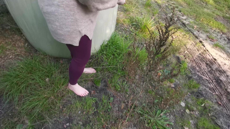Bouncy Tits Action: Happy Pussy and Titslapping in and Outdoor