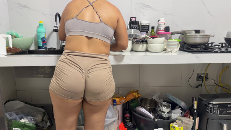 Pronoia Mey: Horny Stepsister Marasexxxx Fucked Hard by Stepbrother in Cooking Sex...