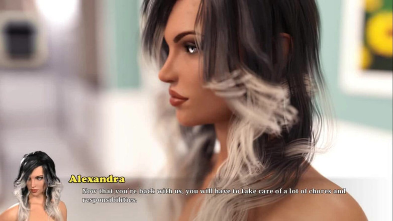 Dirty GamesXxX: Amnesia: Dinner Time with the Girls Ep.10