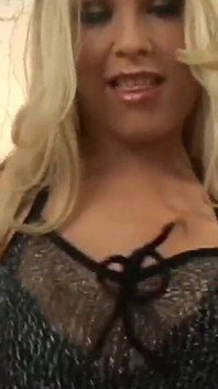 Slutty and seductive MILF with big tits gets fucked while playing with her Sex Toy