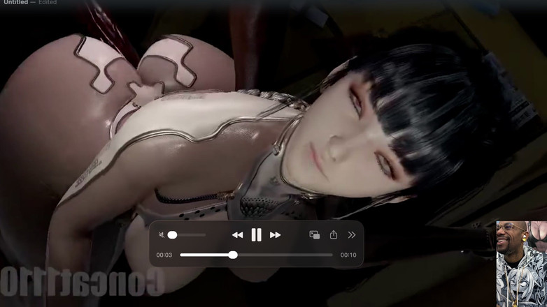 Good news media: BBCにチックな太ったお尻を犯されるイブ、エマ・フロストのタイトなお尻マンコを後ろからファック