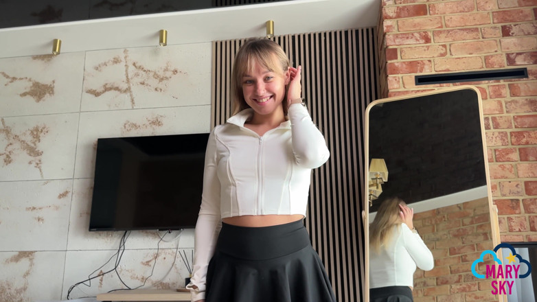 Mary_Sky: My Younger Stepsister Wants to Touch My Dick