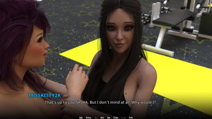 Miss Kitty 2K: Wvm - část 69 - tlačíme naše štěstí v tělocvičně