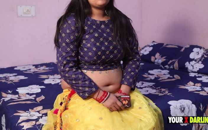 Your x darling: Indisk stor röv styvmamma knullar hårt med tre kondom av...
