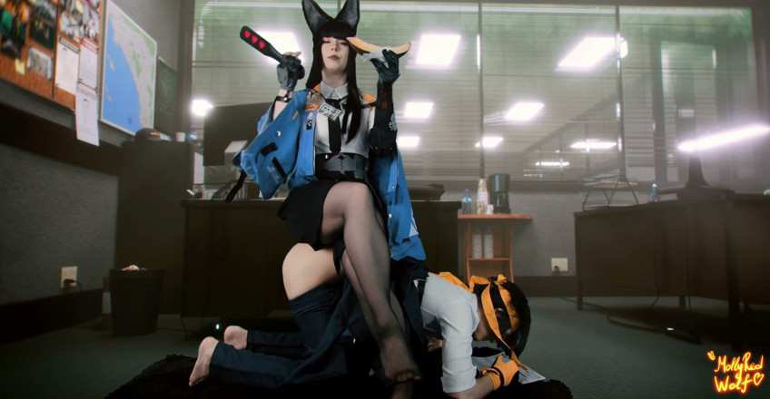 MollyRedWolf: Zenloze Zone Nul. Miyabi Domineert Harumasa's - Mollyredwoif