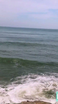 Di pantai nudis bersama pacar trans saya