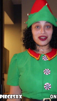 Santas Lil Helper Reeses Pieces