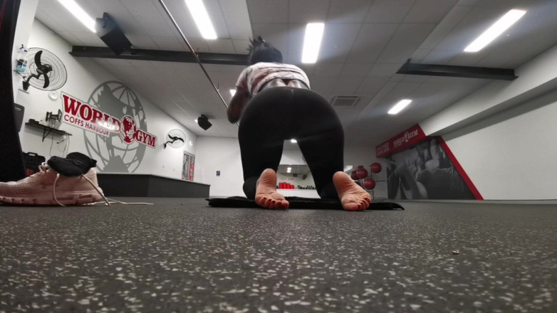Melody Radford: Your Personal Trainer See-through Tight