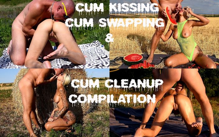 evil-bunny: Kompilasi video ciuman &amp; sperma terbaik, video pembersihan sperma oleh pasangan...