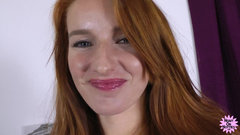 Heavy on Hotties: Hot Pregnant Redhead Promesita Lactates And Gets Her Hairy Pussy...