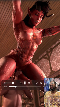 Transgender Karlach Gets Her Ass Ate Out While Getting Jerked off