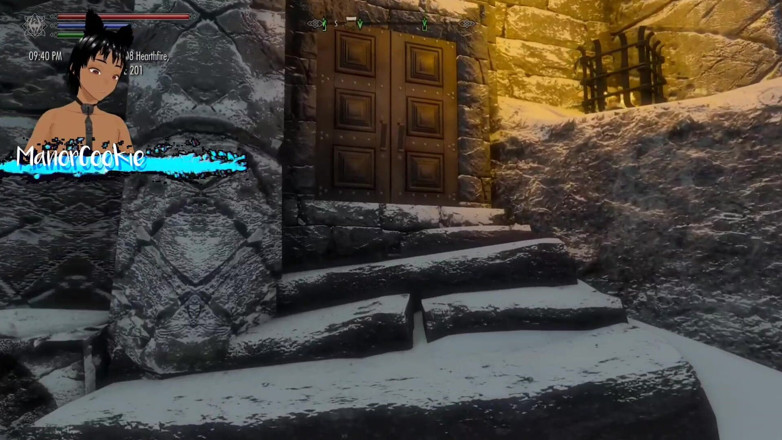 Manor Cookie: Skyrim b і l mod - подорожують по дорозі і залишаються в готелі і трахаються в ліжку
