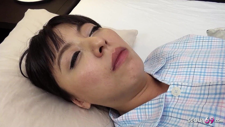 Asian porn collection: Asian Teen Ryoko With Big Tits And Hairy Pussy Fucked...