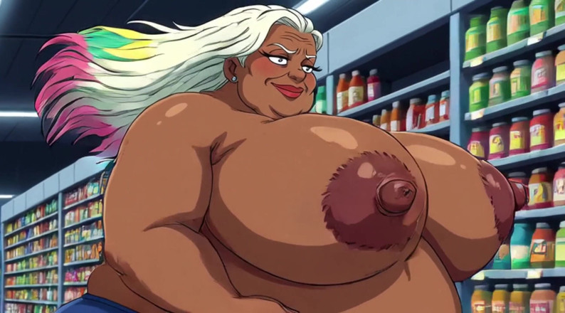 AI Porn: Ai desene animate magazin alimentar pentru femei indiene