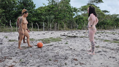 MARCIO BAIANO: Playing the Ball on The Field with My Neighbor We...