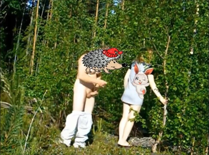 RS couple: Трахнул попутчика на лужайке