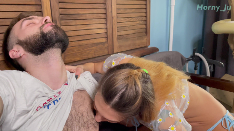 Horny_Ju: Sexy šukání s sexy nevlastní sestrou