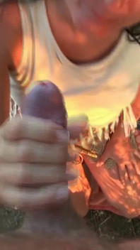 Mega facciale! Sborra tsunami Proprio in faccia!