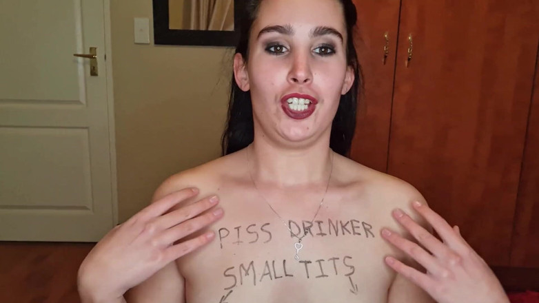 domslutfucker: Puta inútil se masturbando, humilhando-se para seu cliente