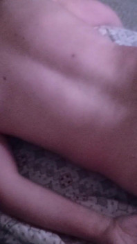 I'm in Bed, Masturbating My Ass