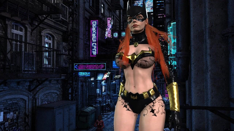 Mature Catfights and Sexfights: Bat babe vs kattendame