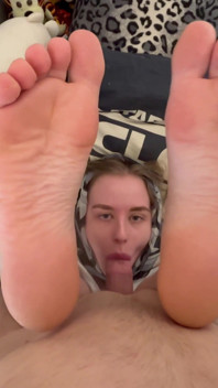 Blowjob Zeigt Meine Füße, Wichsanleitung